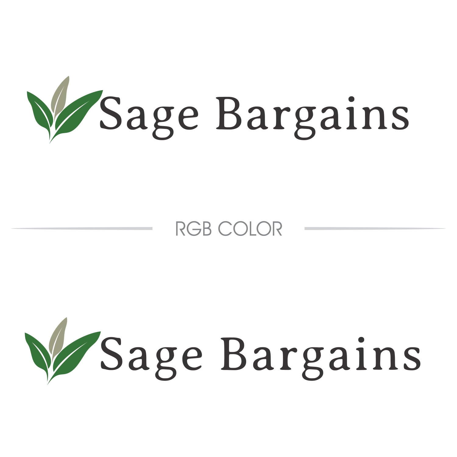 Logo Design by e-graphics for Sage Bargains | Design #13594927