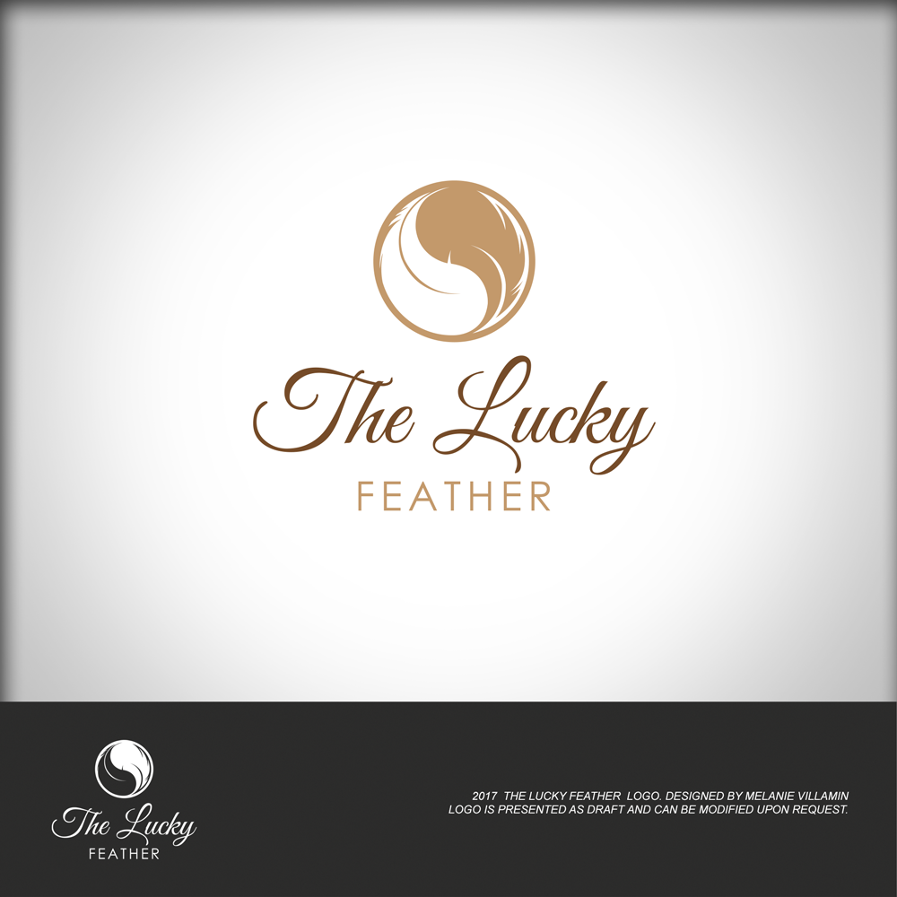 Logo Design by mvillamin for The Lucky Feather | Design #13545760