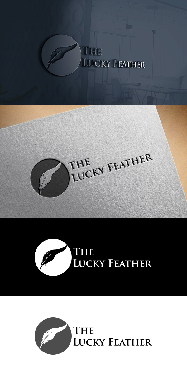 Logo Design by king solangi for The Lucky Feather | Design #13556001