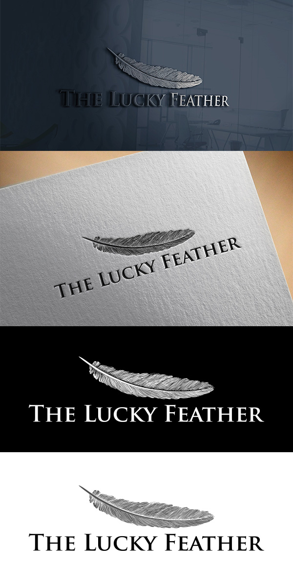 Logo Design by king solangi for The Lucky Feather | Design #13556004