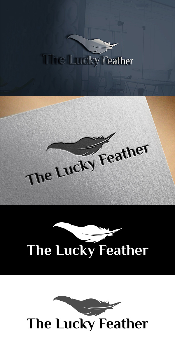 Logo Design by king solangi for The Lucky Feather | Design #13556006