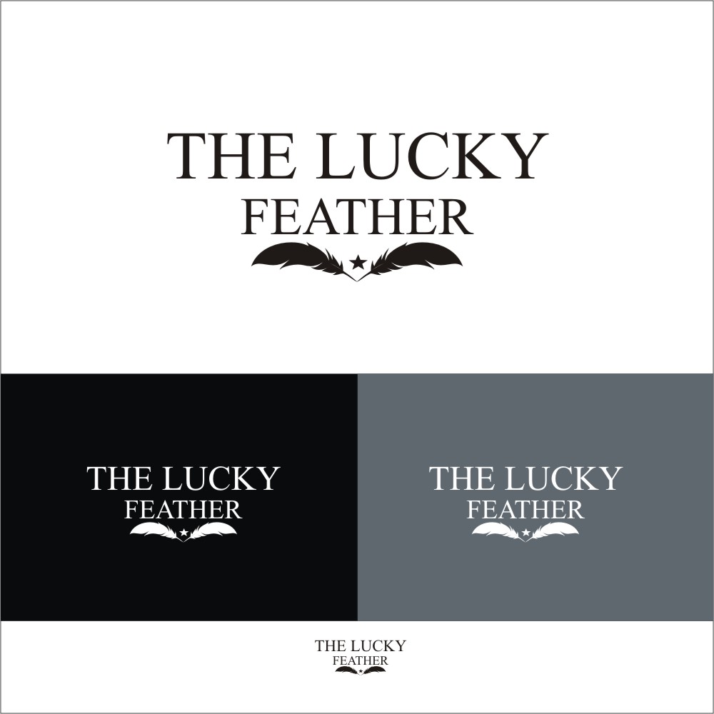 Logo Design by webeezine for The Lucky Feather | Design #13545313