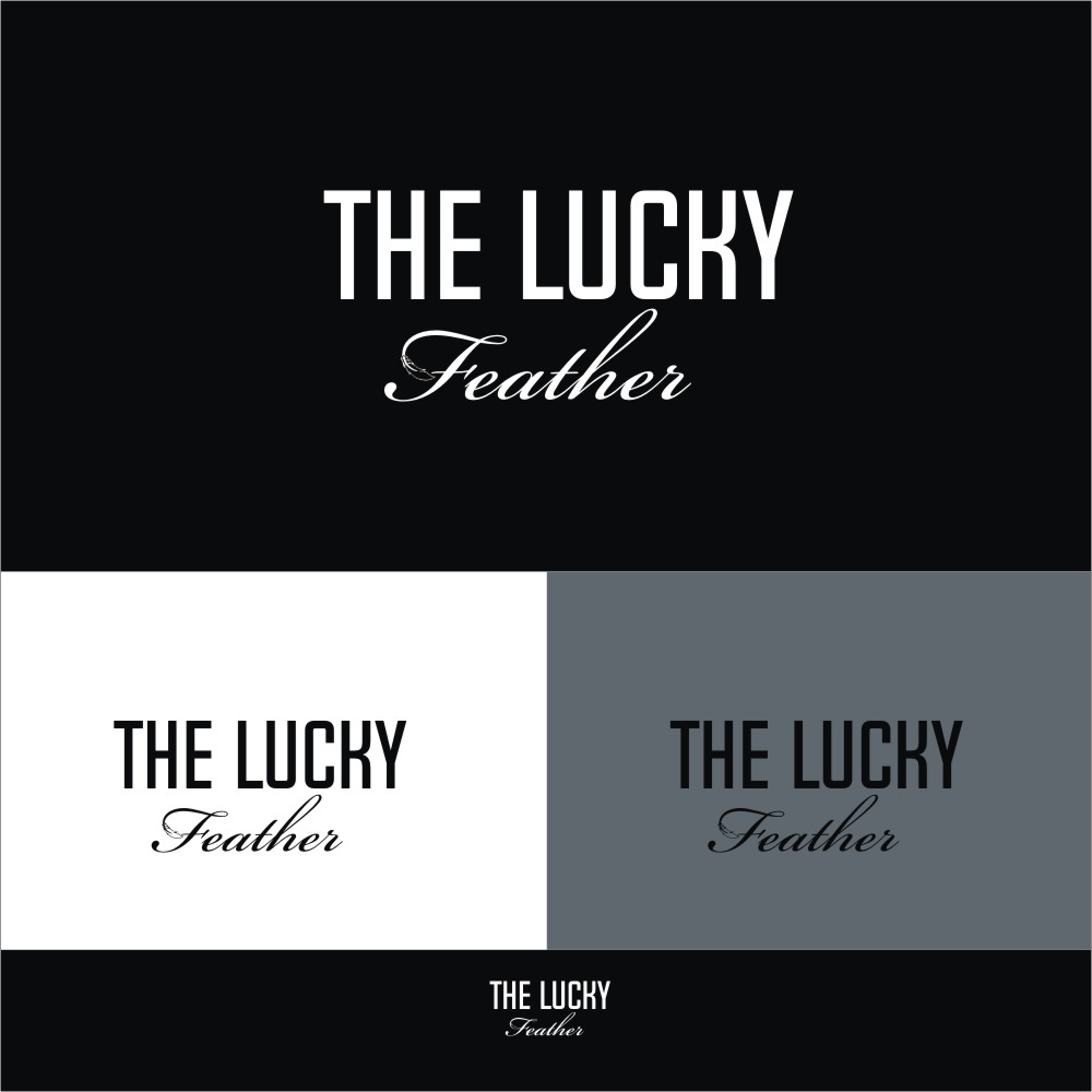 Logo Design by webeezine for The Lucky Feather | Design #13545315