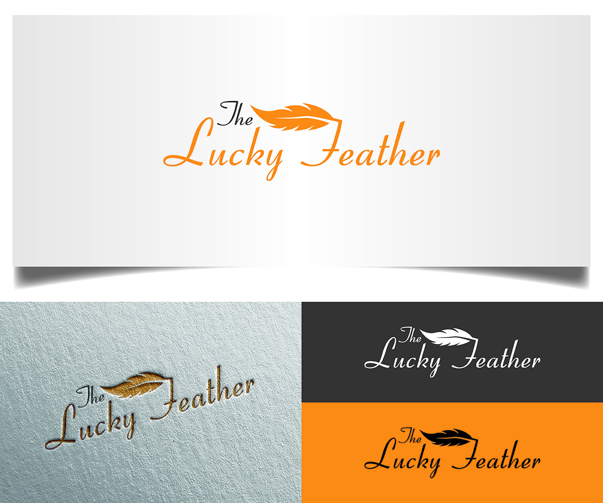 Logo Design by eMARK for The Lucky Feather | Design #13545262
