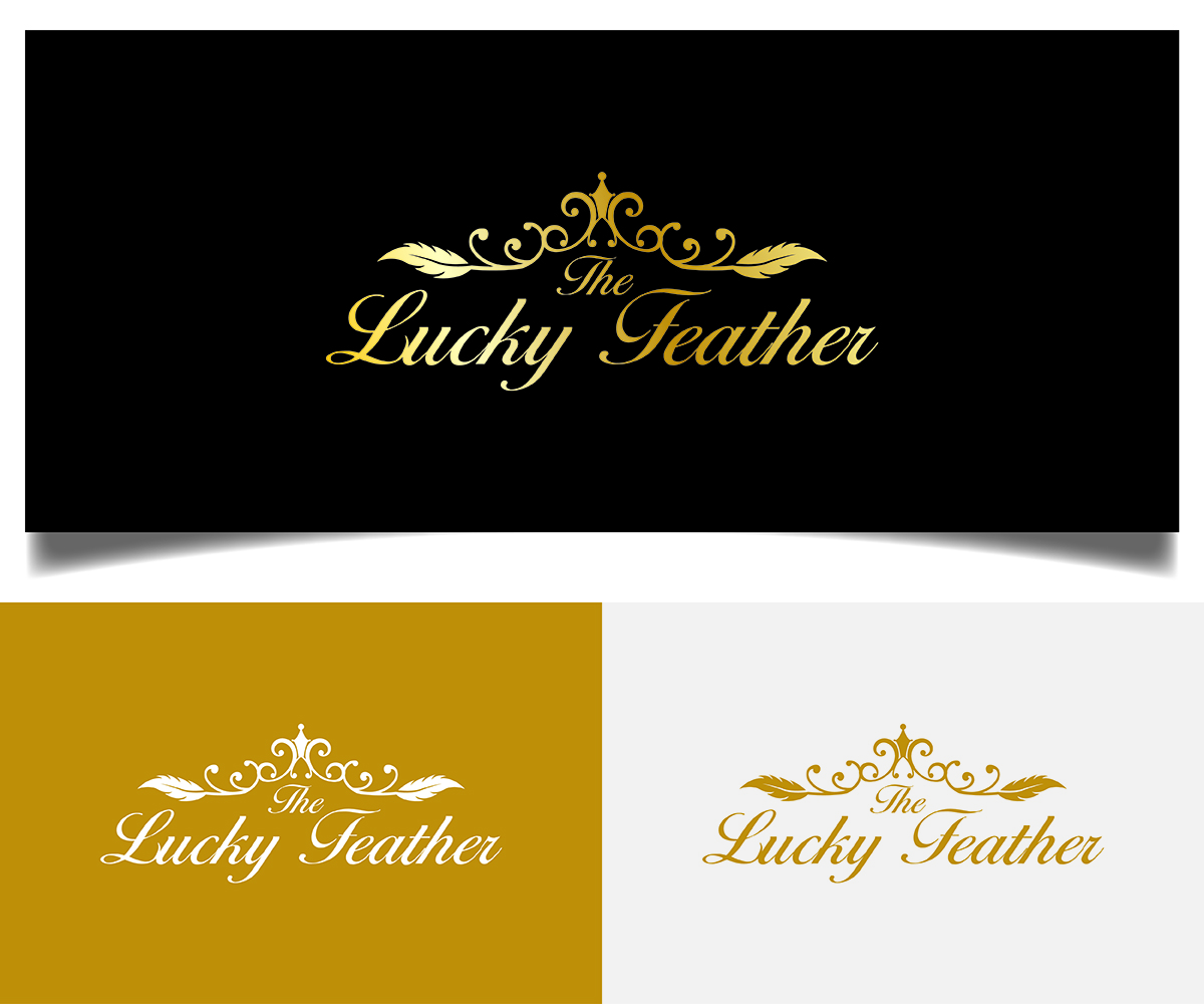 Logo Design by eMARK for The Lucky Feather | Design #13545275