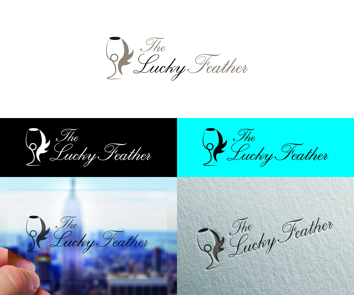 Logo Design by eMARK for The Lucky Feather | Design #13545277