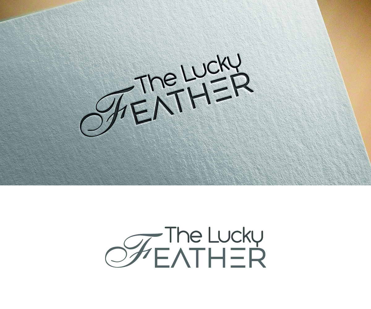 Logo Design by eMARK for The Lucky Feather | Design #13545279