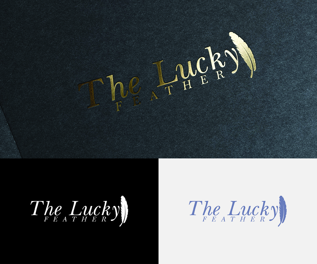 Logo Design by eMARK for The Lucky Feather | Design #13545355