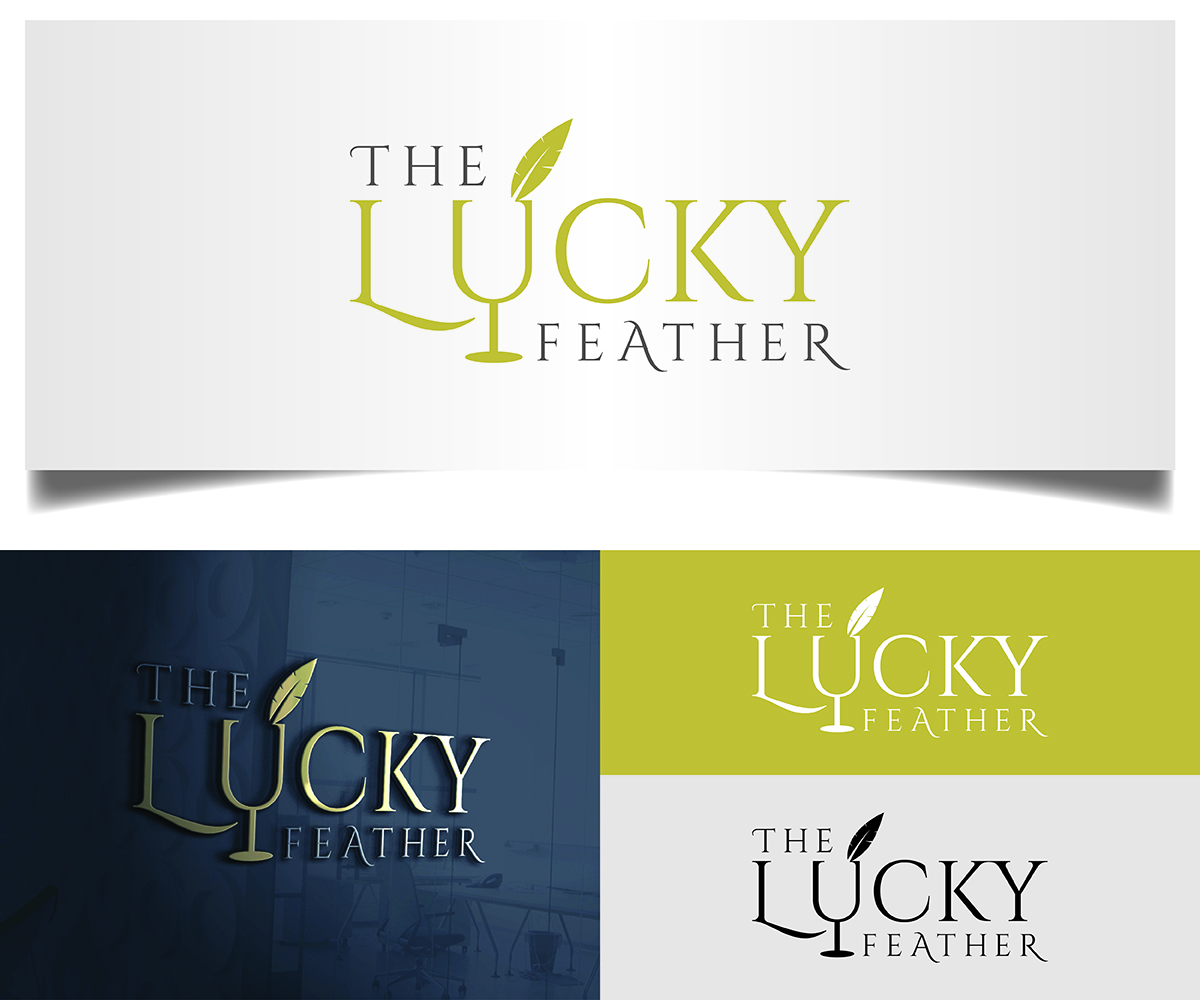 Logo Design by Logico Artlines for The Lucky Feather | Design #13544841
