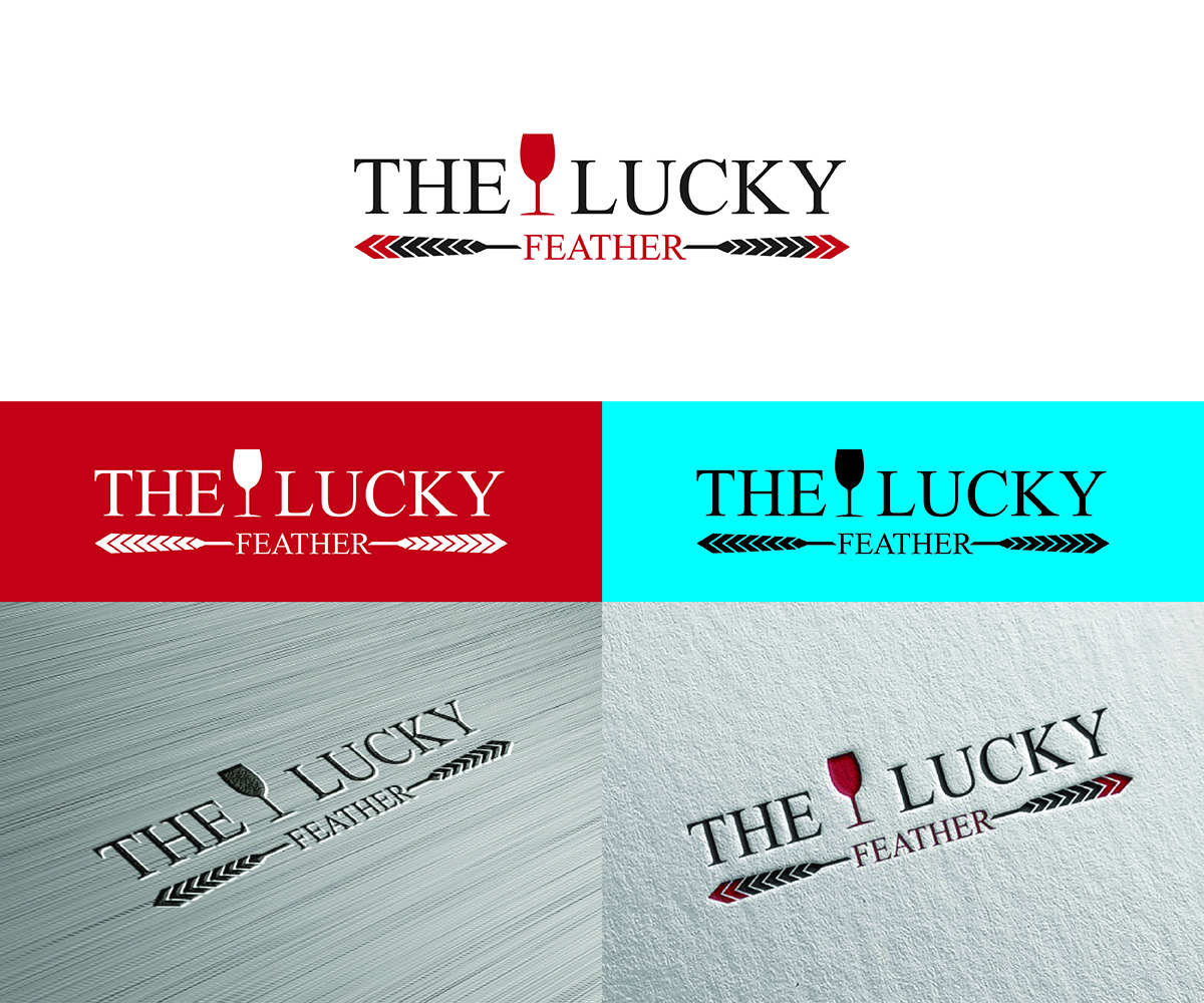 Logo Design by Logico Artlines for The Lucky Feather | Design #13544892