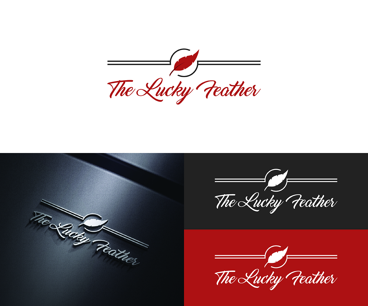 Logo Design by Logico Artlines for The Lucky Feather | Design #13544896