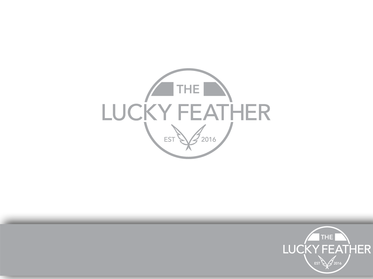 Logo Design by GBDESIGN for The Lucky Feather | Design #13599541