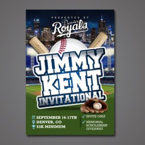 Flyer Design by Mariyam Khan for Denver Royals | Design: #13563903