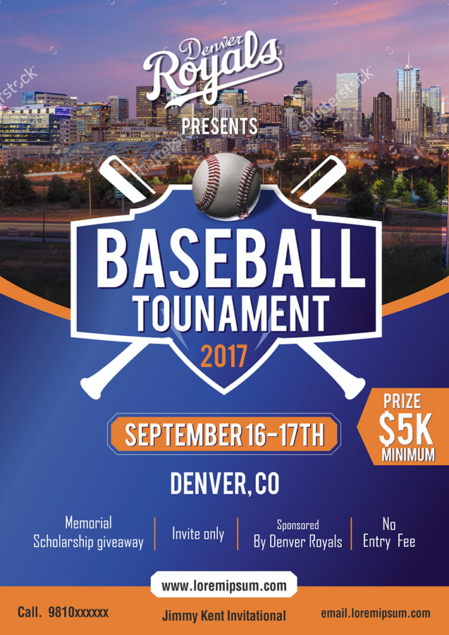 Flyer Design by D Creative for Denver Royals | Design #13561105