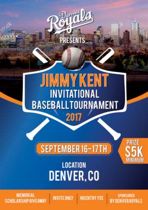 Flyer Design by jeetu87 for Denver Royals | Design #13575477