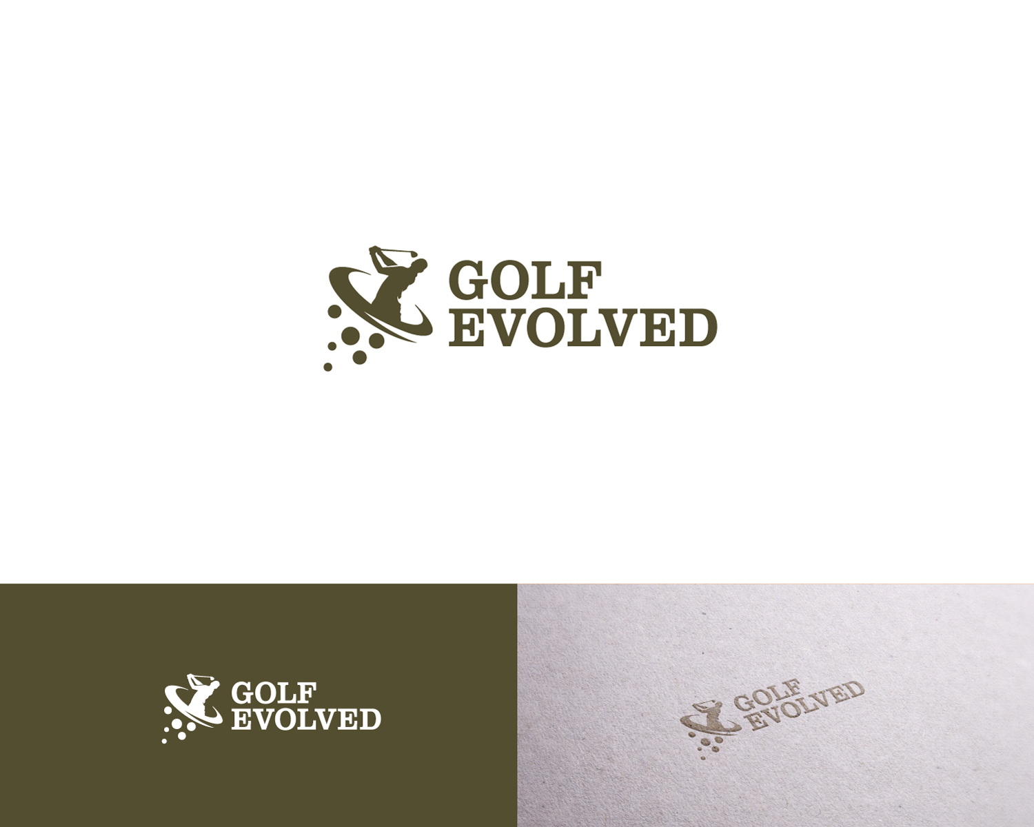 Logo Design by anonrotide for Golf Evolved | Design #13653183