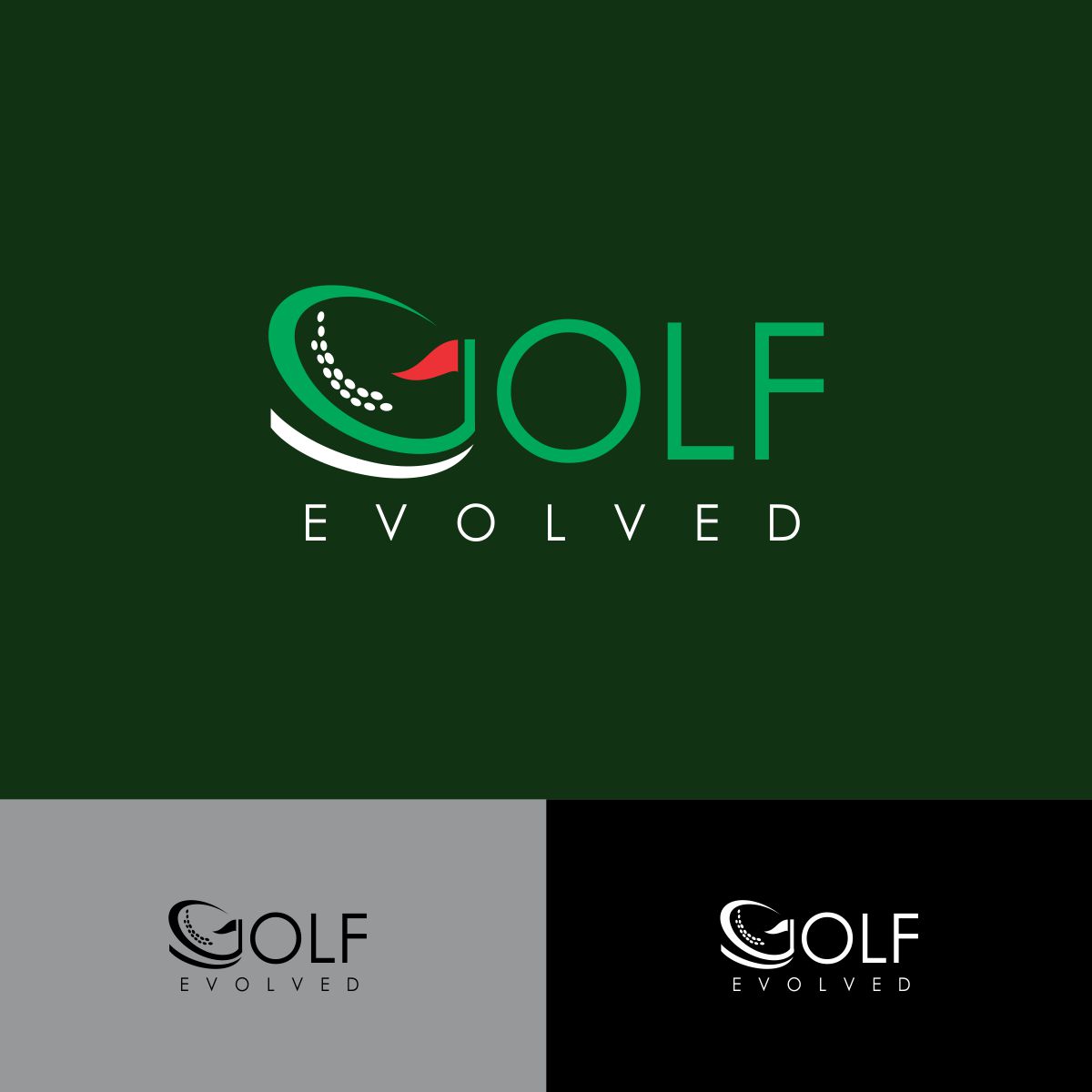 Logo Design by webeezine for Golf Evolved | Design #13539375