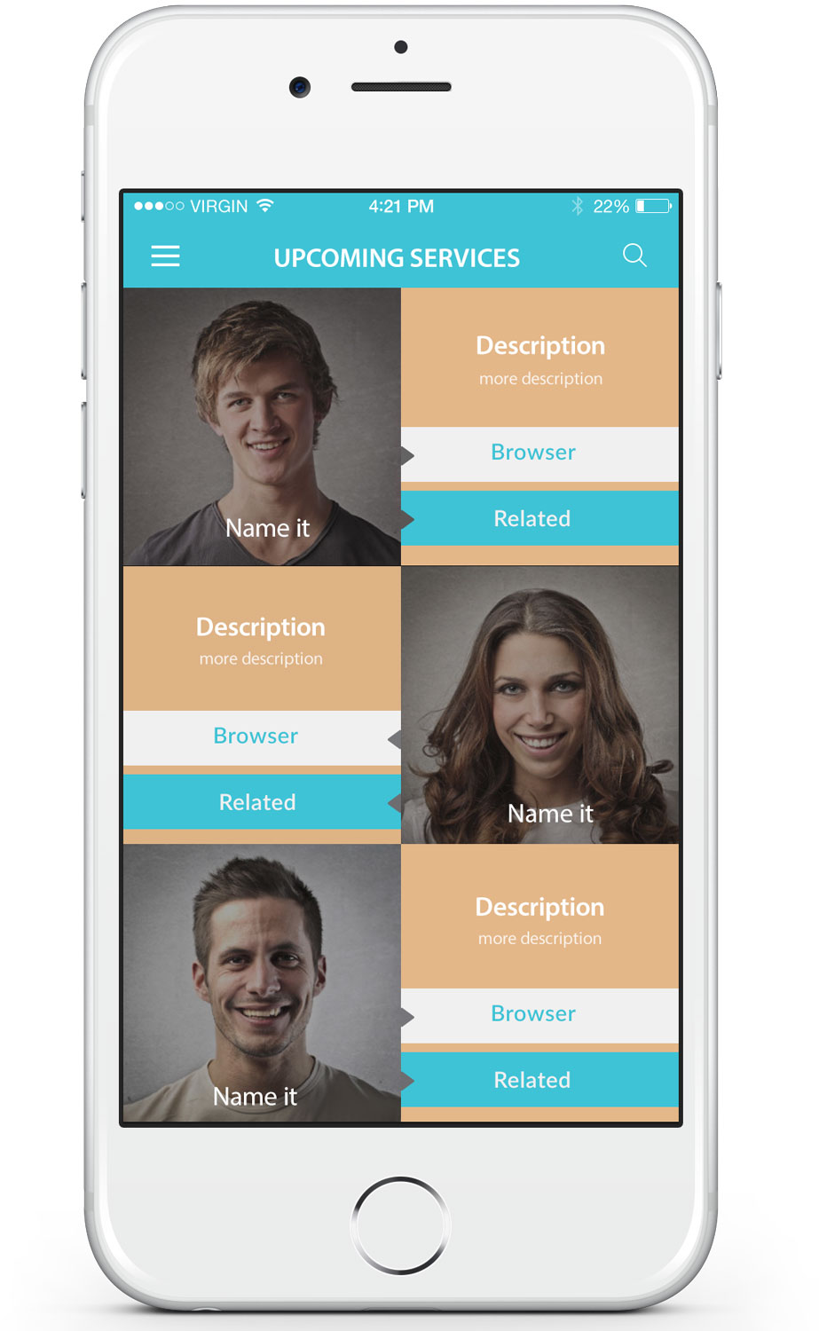 Design Application par Oudib pour Benice Solutions | Design #14090544
