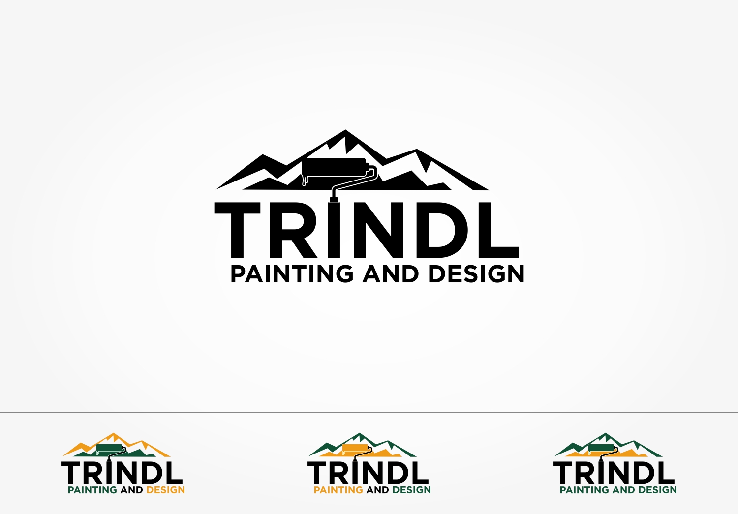 Logo Design by buds78 for Trindl Painting and Design | Design #13547483