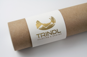 Logo Design by GLDesigns for Trindl Painting and Design | Design: #13545563