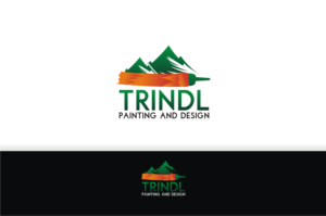 Logo Design by T I K H E - L M W for Trindl Painting and Design | Design: #13549833