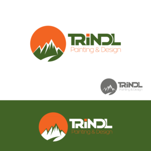 Logo Design by Vic for Trindl Painting and Design | Design: #13545155