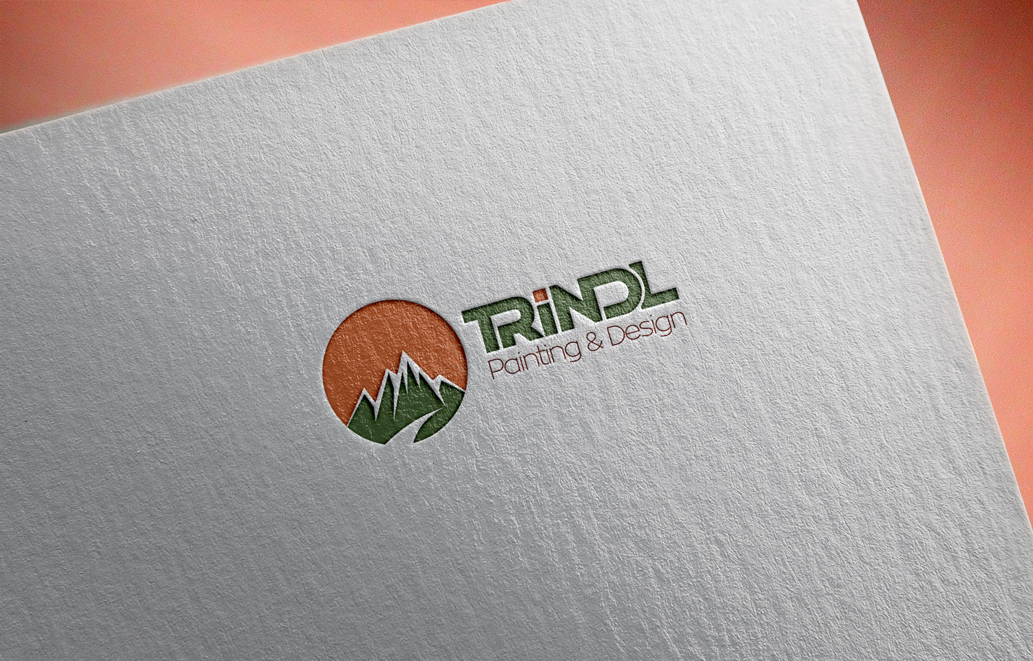 Logo Design by Vic for Trindl Painting and Design | Design #13545156