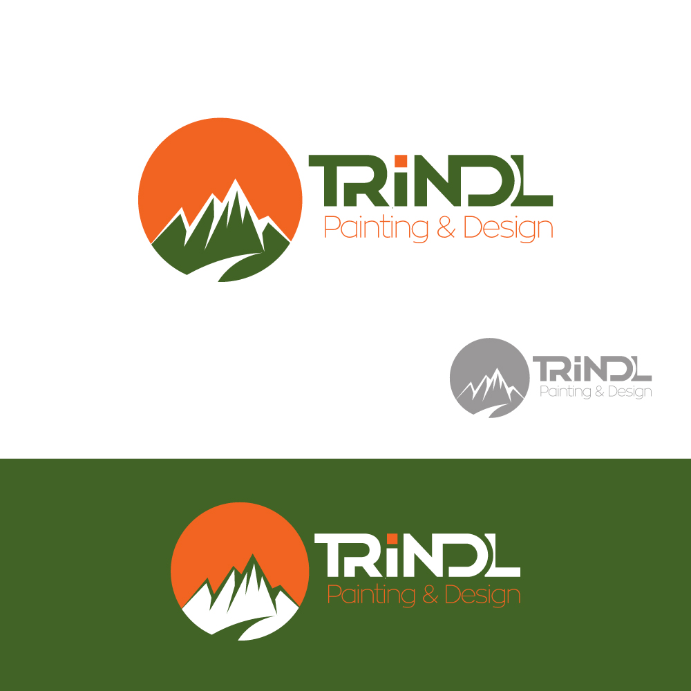 Logo Design by Vic for Trindl Painting and Design | Design #13547022