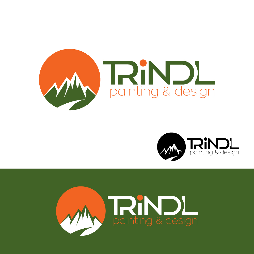 Logo Design by Vic for Trindl Painting and Design | Design #13548312