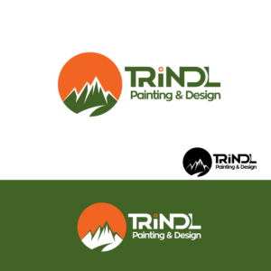 Logo Design by Vic for Trindl Painting and Design | Design: #13553633