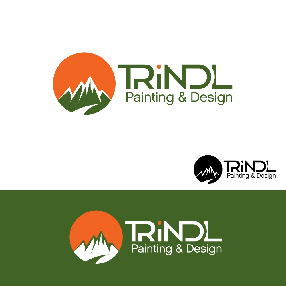 Logo Design by Vic for Trindl Painting and Design | Design #13559654