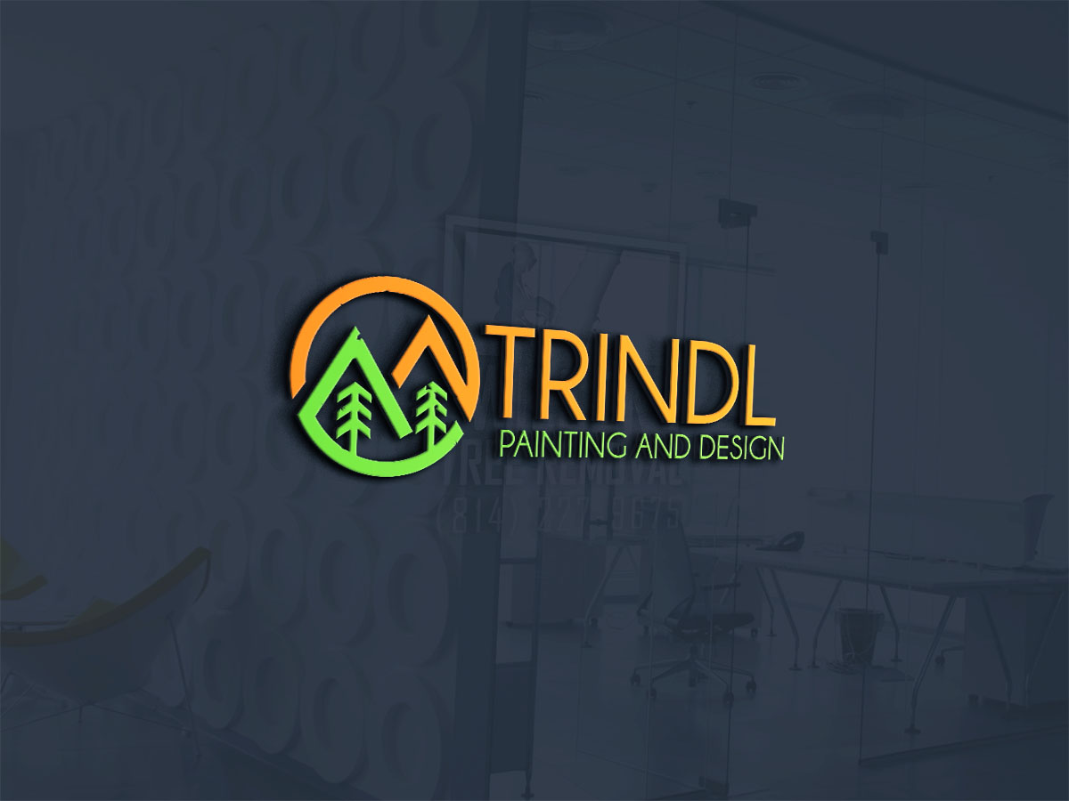 Logo Design by abstraxt for Trindl Painting and Design | Design #13548896