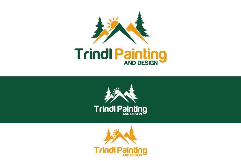 Logo Design by abstraxt for Trindl Painting and Design | Design #13548902