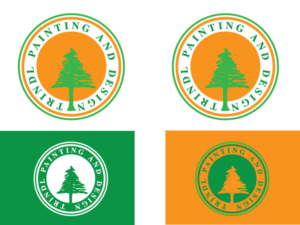 Logo Design by alltimedesign for Trindl Painting and Design | Design: #13559808