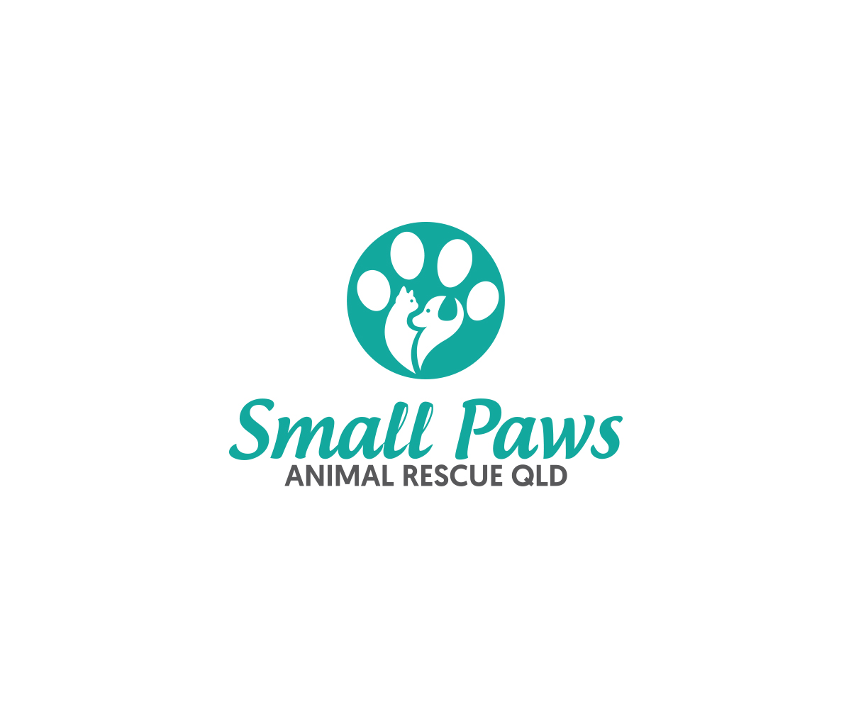 Logo Design by Professor P for Small Paws Animal Rescue QLD | Design #13530756