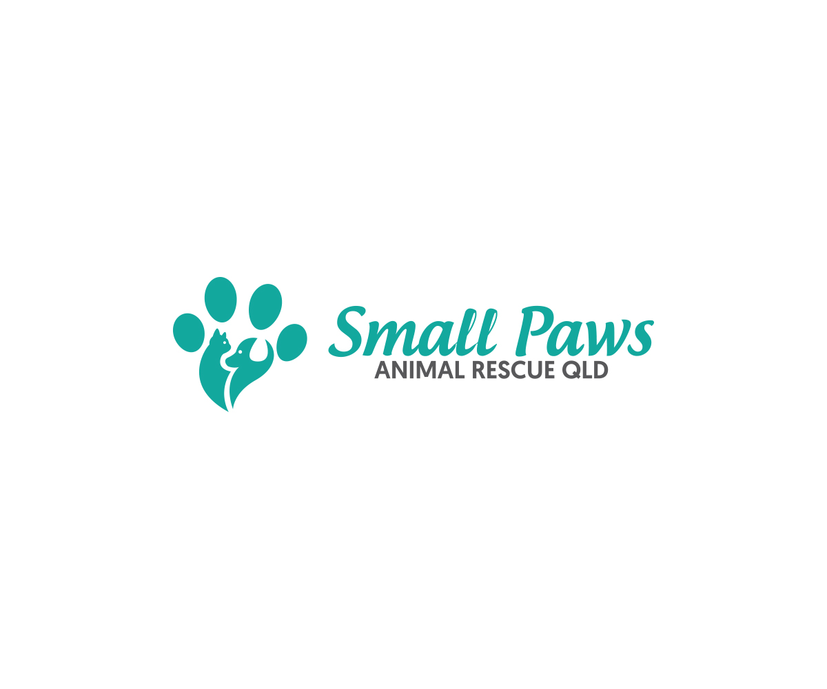 Logo Design by Professor P for Small Paws Animal Rescue QLD | Design #13530933