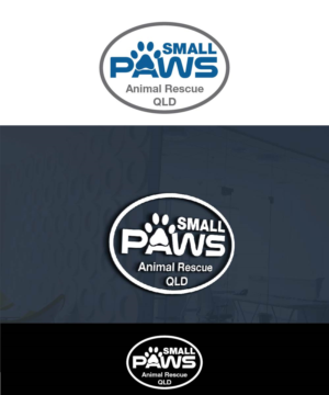 Diseño de Logo por joliau para Small Paws Animal Rescue QLD | Diseño: #13534465