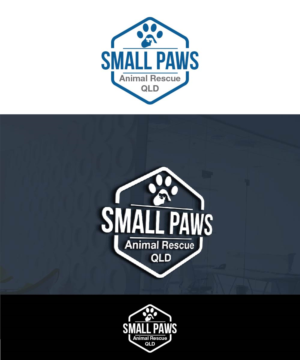 Diseño de Logo por joliau para Small Paws Animal Rescue QLD | Diseño: #13534466