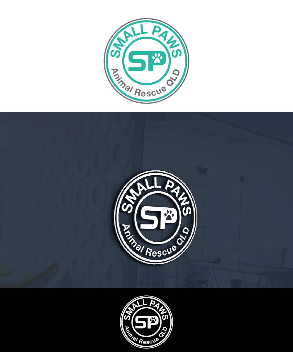Logo Design by joliau for Small Paws Animal Rescue QLD | Design #13534467