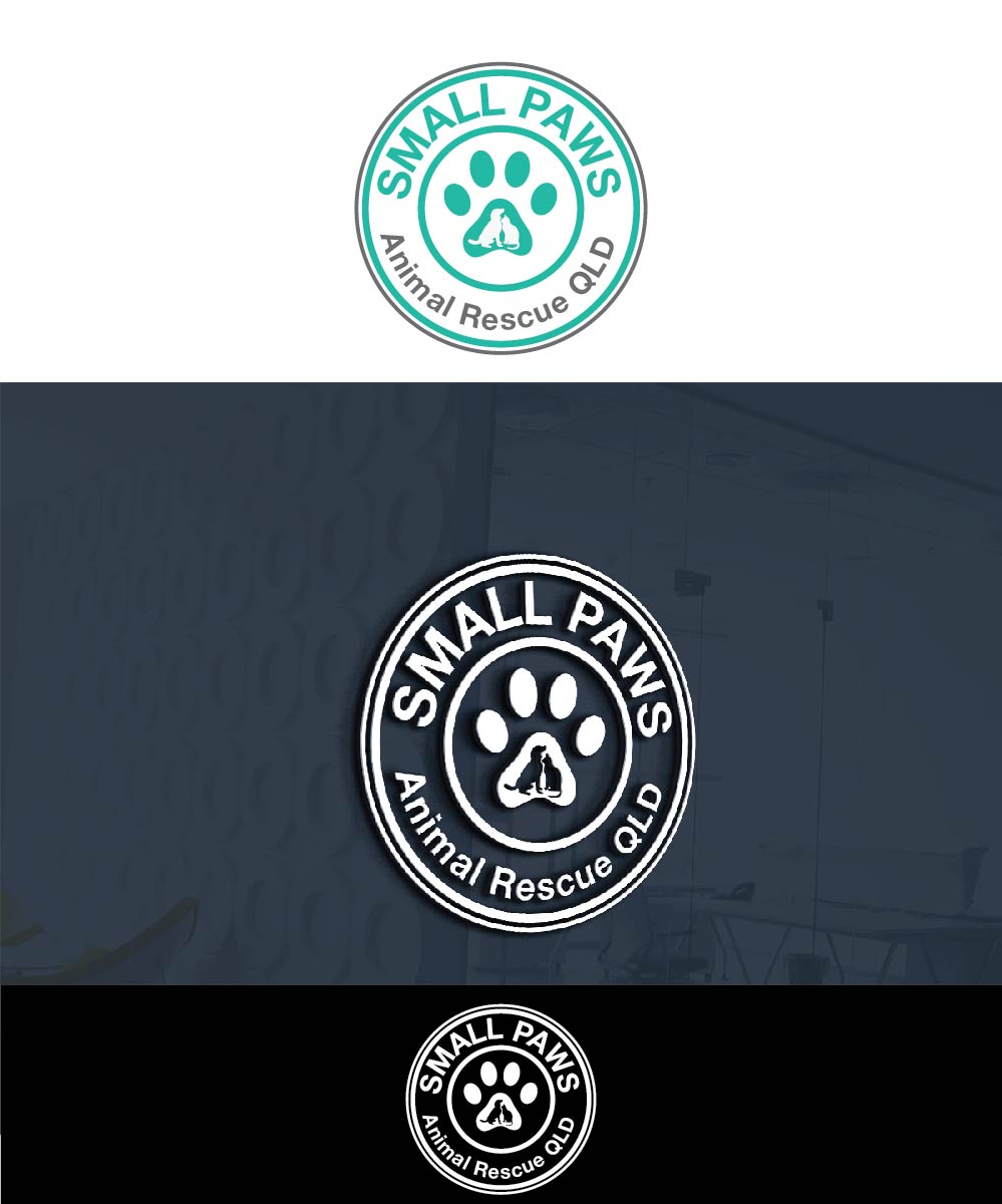 Logo Design by joliau for Small Paws Animal Rescue QLD | Design #13534468