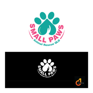 Logo Design by C1 Media for Small Paws Animal Rescue QLD | Design #13530209