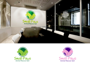 Logo Design by Black Stallions Impressive Solutions for Small Paws Animal Rescue QLD | Design #13560724