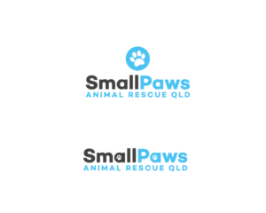Logo Design by AlexMorisseau for Small Paws Animal Rescue QLD | Design: #13532247