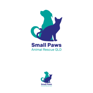 Logo Design by shanchud for Small Paws Animal Rescue QLD | Design #13529198