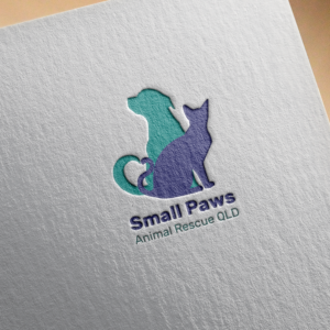 Logo Design by shanchud for Small Paws Animal Rescue QLD | Design: #13529199
