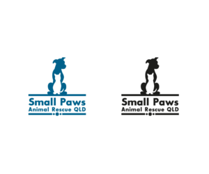 Logo Design by C0stea for Small Paws Animal Rescue QLD | Design: #13610201
