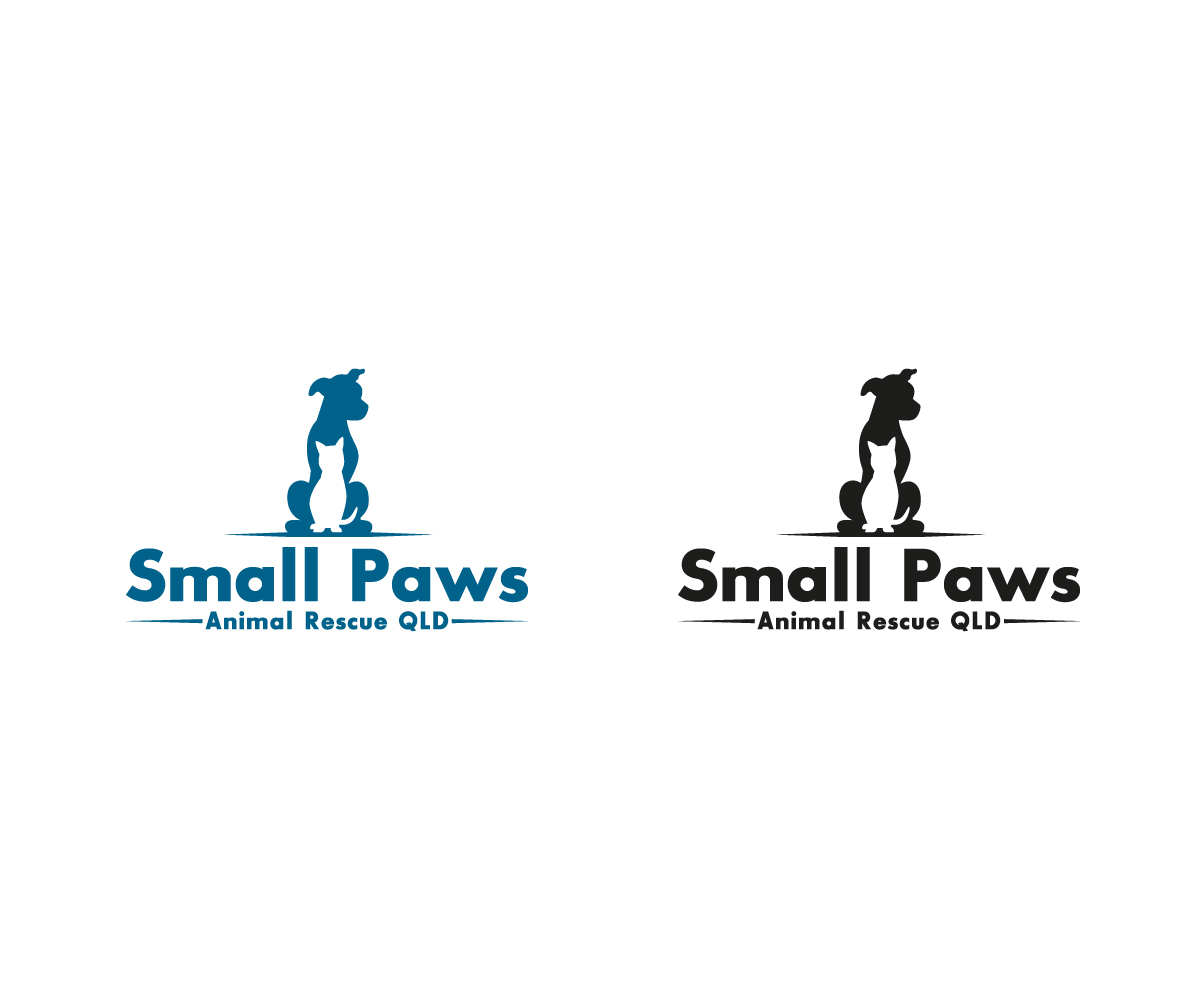 Logo Design by C0stea for Small Paws Animal Rescue QLD | Design #13610202