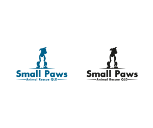Logo Design by C0stea for Small Paws Animal Rescue QLD | Design: #13610202