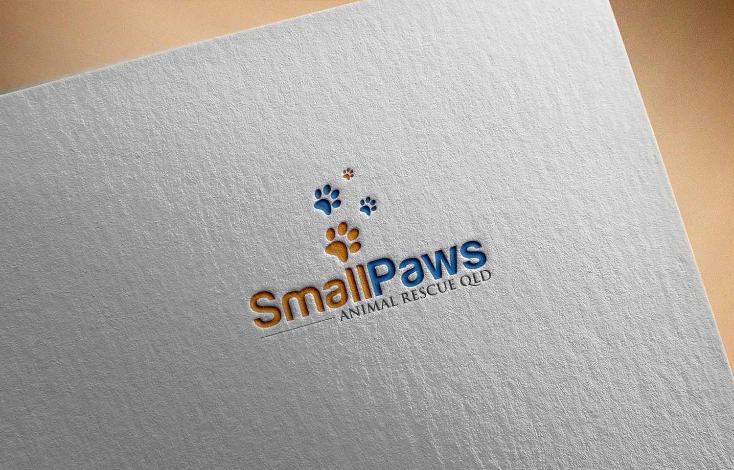 Logo Design by jasonms for Small Paws Animal Rescue QLD | Design #13558109