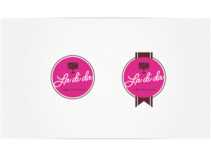 Logo Design by Cherry Pop Design for La Di Da Cakes & Events | Design #2496188